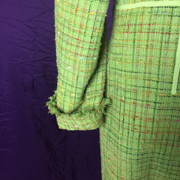 True Meaning Light Green Spring Coat - Picture 3 of 5